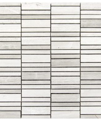 White Oak Hammered, 12"x12" Sheets, Set of 10