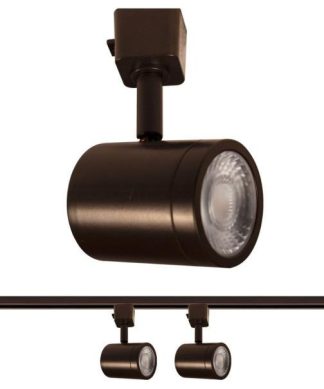 WAC Lighting H-80Charge, 5.88" 11W LED H Track Head, Pack of 12, Bronze