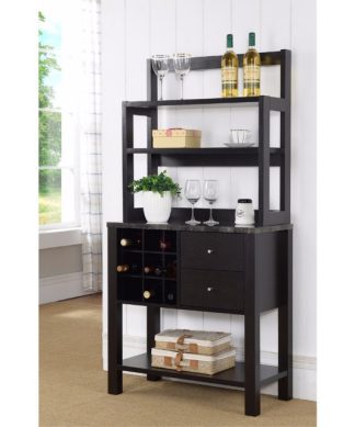 Well Designed Efficient Baker's Rack, Dark Brown