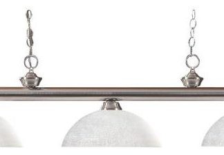 Z-Lite 100703BN-DWL14 Riviera - Three Light Island/Billiard