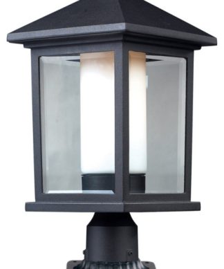 Z-Lite 523PHB-PM Mesa - One Light Outdoor Pier Mount