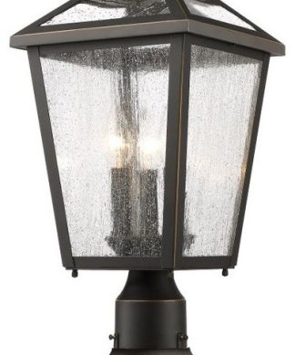 Z-Lite 539PHMR-533PM Bayland 3 Light Outdoor Pier Mount Light - Oil Rubbed