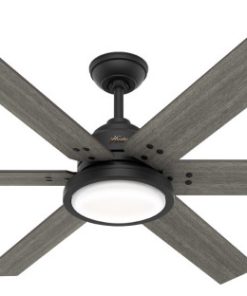 Warrant 1 Light 60" Indoor Ceiling Fan, Matte Black
