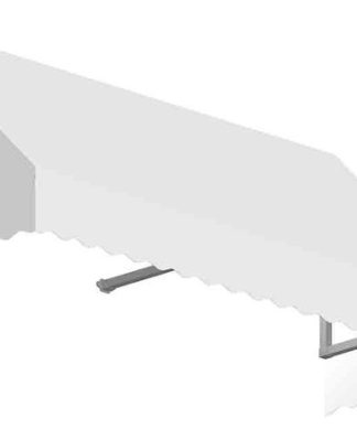 3' San Francisco Window/Entry Awning, Off White