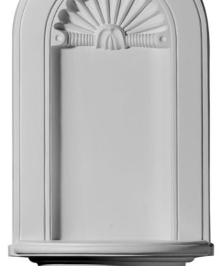 15 1/2"Wx31 1/2"Hx7 3/8"D, Smooth Niche, Surface Mount