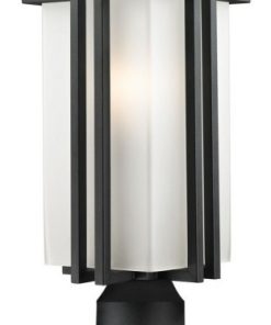 Z-Lite 549PHBR-533PM-BK Abbey - One Light Pier Mount