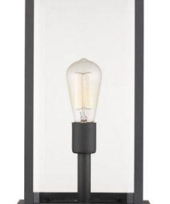 Z-Lite 531PHBXLS-SQPM-BK Portland - 117" One Light Outdoor Post Mount