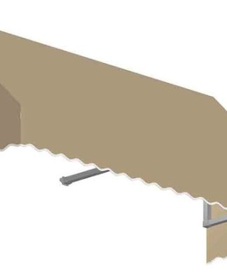 4' San Francisco Window/Entry Awning, Tan