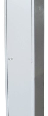 1-Door Locker, Gray, 1