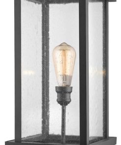 Z-Lite 565PHBR Fallow 1 Light 23-3/8" Tall Outdoor Single Head - Black