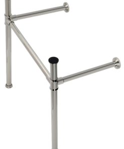 VPB33086 Imperial Stainless Steel Console Sink Leg, Polished Nickel