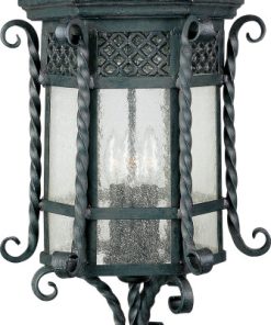 30120CDCF Scottsdale 3-Light Outdoor Pole/Post Lantern in Country Forge