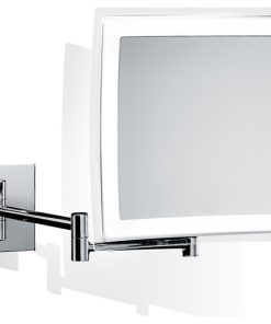 WS 84 Magnifying Makeup Mirror in Polished Chrome w/ LED Light