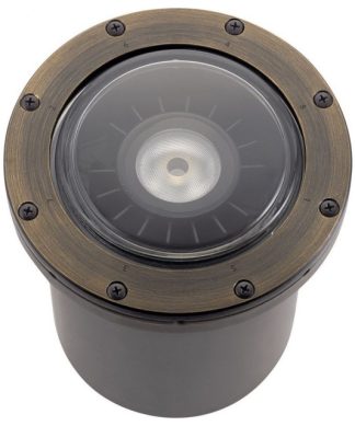 VLO - 17W 1 LED 15 Degree In-Ground Accent Light - 8 inches tall by 7 inches