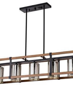 Warehouse of Tiffany's IMP58A/5IWG Desaki 7.87", 5 Light, Indoor, Black Finish