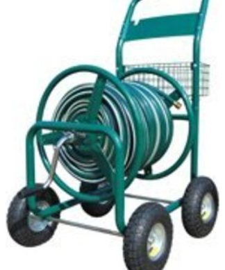 Vulcan TC4703 Garden Hose Reel Carts, 400' Capacity