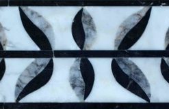Waterjet Mosaic, Orora 36"x9"