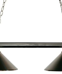 Z-Lite 155-2-MBN Sharp Shooter 2 Light Billiard / Island - Brushed Nickel