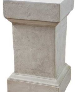 Weathered Square Pedestal 29, Pedestal Sculpture