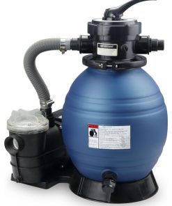 12" Above Ground Swimming Pool Sand Filter System with 0.35 HP Pump