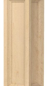 35-1/2" Madeline Kitchen Island Post Leg, Paint Grade