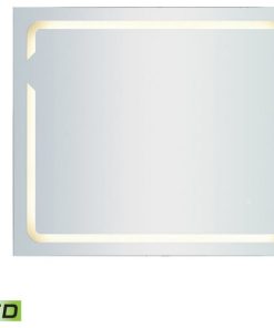 42x35 Inch Rectangle LED Bathroom Vanity Mirror LightsWall Mounted Makeup