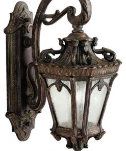 2 light Outdoor Wall Mount - 24 inches tall by 10 inches wide Londonderry 2