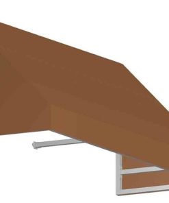 4' New Yorker Window/Entry Awning, Terra Cotta