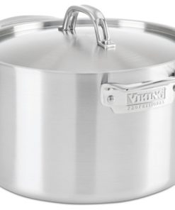 Viking 5-Ply Professional - 8 Qt. Stock Pot w/Lid - Satin Finish