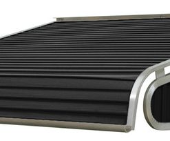 1500 Series Aluminum Door Canopy 60"x42" Projection, Black