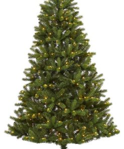 8? Vancouver Fir ?Natural Look? Christmas Tree / 700 Clear LED Lights