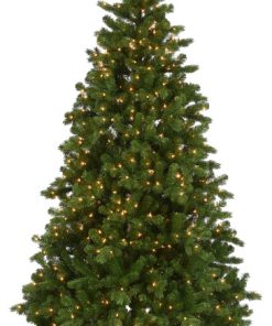 7.5' Victoria Spruce Tree With Clear Lights