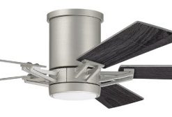 Wyatt 1 Light 52" Indoor Ceiling Fan, Painted Nickel