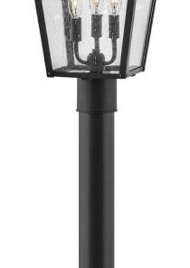 3 Light Medium Outdoor Post Top or Pier Mount Lantern in Traditional Style - 11