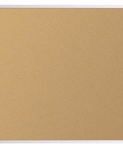Vt Logic Cork Board, Aluminum Trim, 4x4