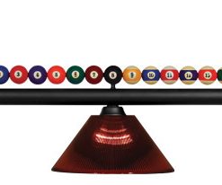 Z-Lite 3 Light Billiard Light, Matte Black, 170Mb-Arbg