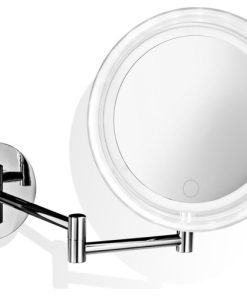 WS Bath Collections WS 17 Touch Spiegel 8-11/16" x 7-11/16" - Polished Chrome