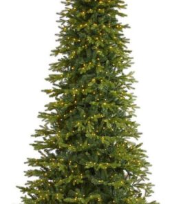 9? Belgium Fir ?Natural Look? Christmas Tree with 800 Clear LED Lights