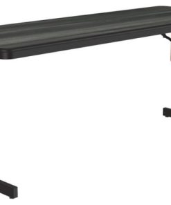 3/4" High Pressure Folding Seminar Table with Panel Leg in New England Driftwood