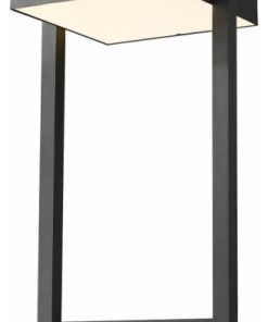 Z-Lite 566PHXLS-SQPM-BK-LED Luttrel - 31.5 Inch 27W 1 LED Outdoor Square Pier Mo