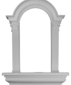 30 1/4"Wx42 5/8"Hx6 7/8"D Hillsborough Wall Niche, Surface Mount