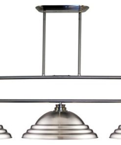 Z-Lite 437-3-SBN Annora 3 Light Billiard / Island Chandelier - Brushed Nickel