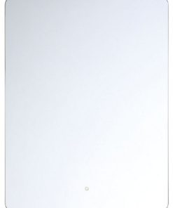 24 Inch 30W 1 LED Small Rectangular Edge-Lit Mirror 24 Inch 30W 1 LED Small