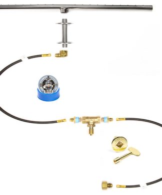 36" Low Profile T Burner and Kit for Pre Plumbed Natural Gas/Propane