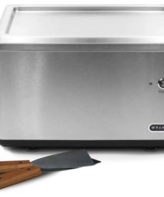 Whynter Portable Instant Ice Cream Maker Frozen Pan Roller In Stainless Steel