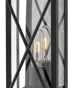 1 Light Small Outdoor Wall Mount Lantern in Transitional Style - 6 Inches Wide