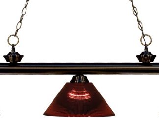 Z-Lite 200-3-ARBG Riviera 3 Light 57"W Billiard Multi Light - Bronze