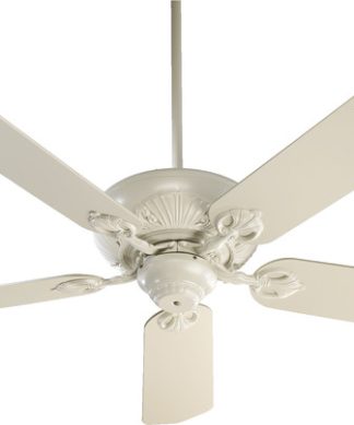 52" 5-Blade Chateaux Ceiling Fan, Antique White