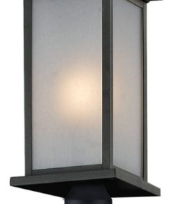 Z-Lite 547PHMR-533PM-BK Vienna - One Light Outdoor Pier Mount