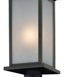 Z-Lite 547PHMR-533PM Vienna 1 Light Outdoor Pier Mount Light - Black